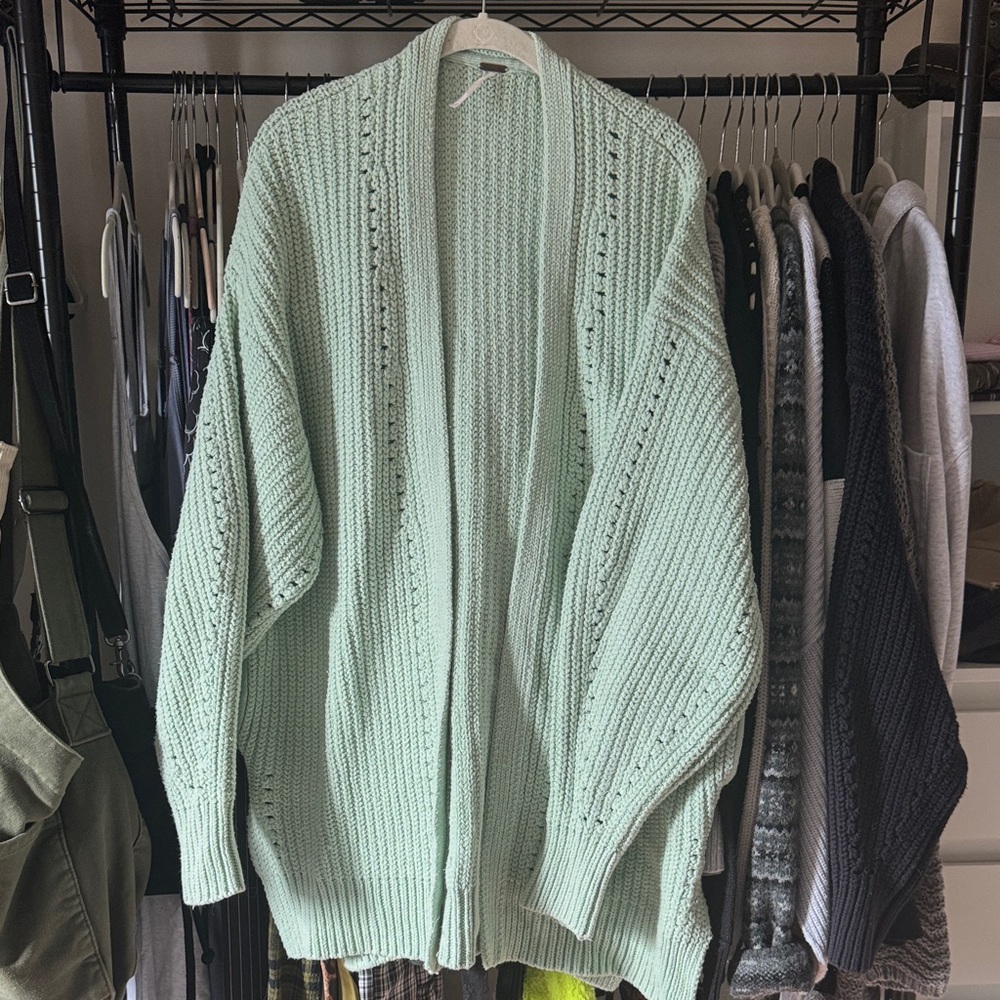 Nightingale Cardigan Mint color